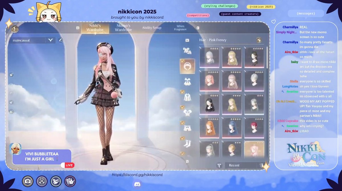 Our AMAZING host of NikkiCon25 <a href="/vivibubbleteaa_/">𝓋𝒾𝓋𝒾 ☆彡 || sorta hiatus for a bit</a>  just being the cutest girly! ✨