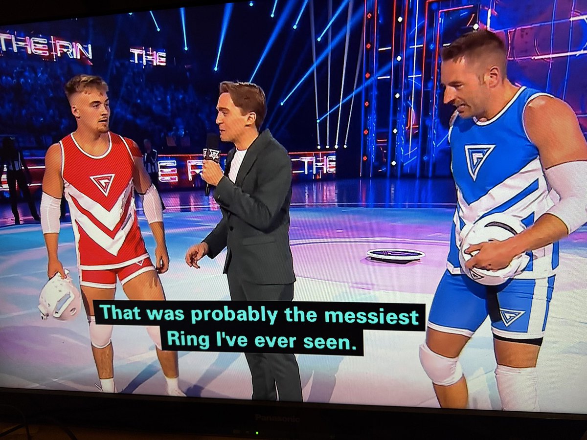 Really, Barney?! #Gladiators