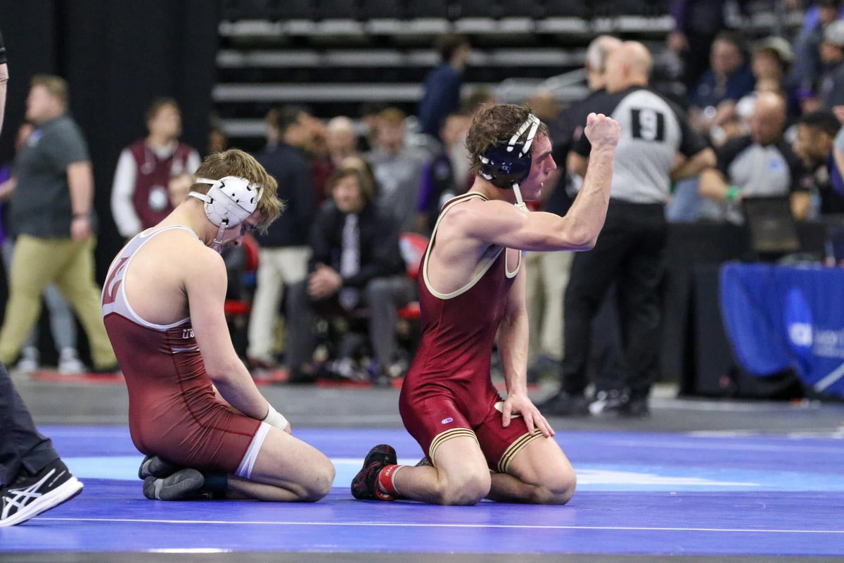 What a weekend for <a href="/bray_parke/">Brayden</a>. Came in unseeded and lost one match in OT today to come back and win for fifth. That hug was awesome, so happy it was captured. And the love the coaches have for my boys is amazing. Congratulations Brayden, love you!