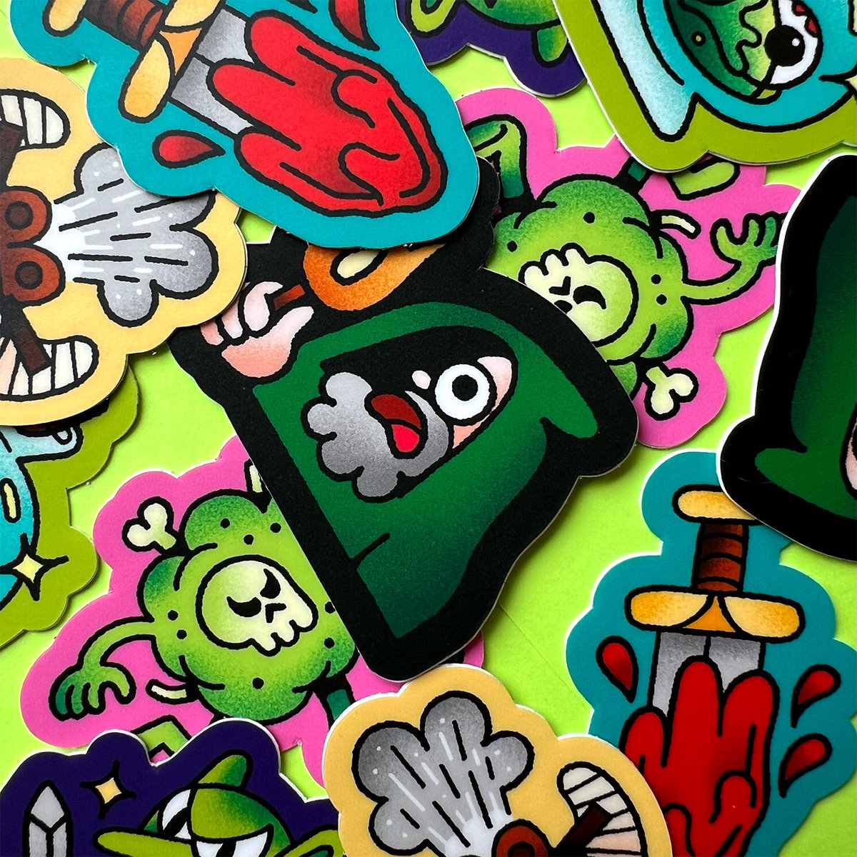 🔥 DUNGEON DWELLER STICKER PACK 🔥  Uploaded to my store!