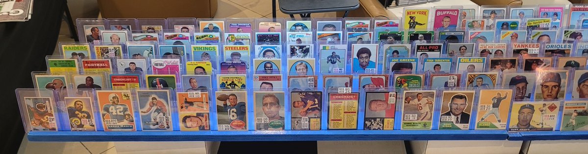 jstout1988's tweet photo. 350 tables at today's Eastgate Mall Show in Cincinnati.

Big Red Machine legend George Foster is set up next to me and 
@CardsCtb 

Cards Available DM me if interested we will work something
out !!!! https://t.co/uS85LDSLQP