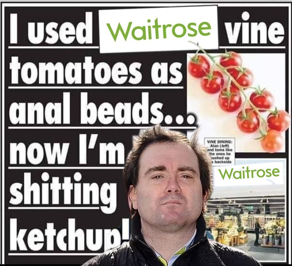 🚨Tomorrow's papers big story, Ben Woods hit's back at Waitrose, again!

⬇️