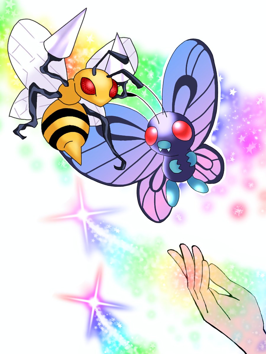 #ポケモン #Pokemon #ポケモンイラスト  #イラスト  #イラスト好きな人と繋がりたい  #絵描きさんと繋がりたい 
スピアーφ(．．)ｶｷｶｷ