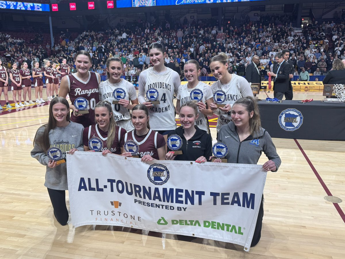 Minnesota State High School League (@mshsl) on Twitter photo Meet the <a href="/TruStoneFCU/">TruStone Financial</a> and <a href="/DeltaDental/">Delta Dental Plans Association</a> Class AA Girls Basketball All-Tournament Team for 2025. Meet the <a href="/TruStoneFCU/">TruStone Financial</a> and <a href="/DeltaDental/">Delta Dental Plans Association</a> Class AA Girls Basketball All-Tournament Team for 2025.