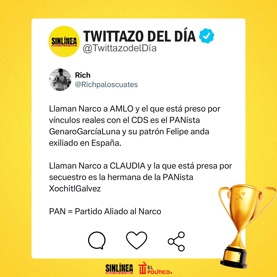 rodjekra's tweet photo. @mas_critica @Claudiashein #excandidatadelprian #Apatridas #NarcoGobierno #PartidoAccionNarconal #Genarco #Falderon #CartelDeLosPinos #Secuestradora #TiaYHermanaSecuestradora https://t.co/RomScjSMmV
