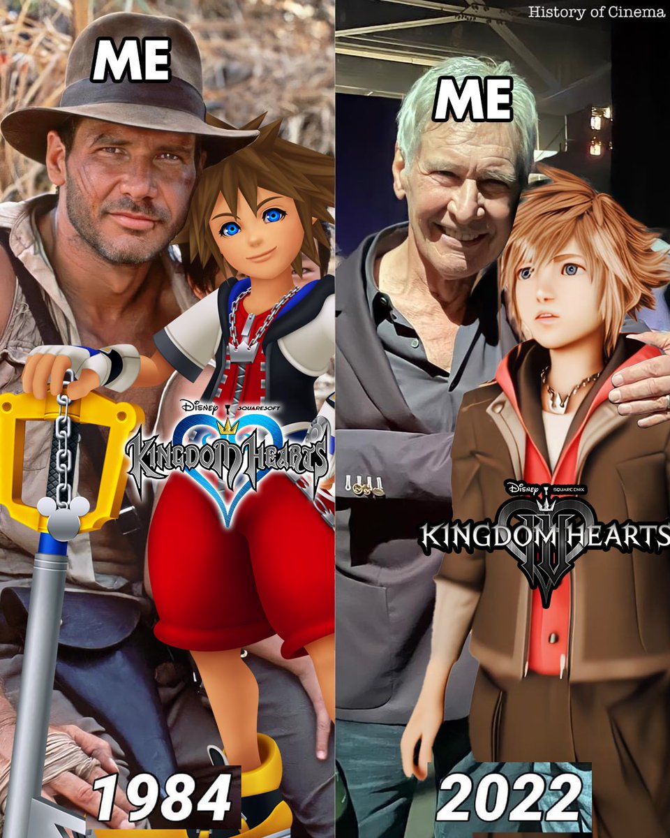 being a kingdom hearts fan in a nutshell