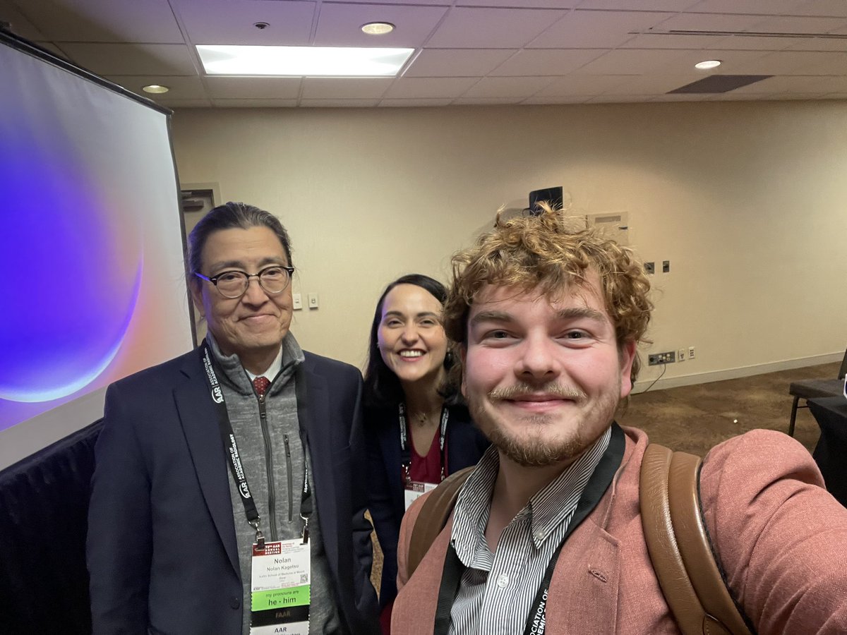 Wyatt Reed (@wreed27) on Twitter photo Pros: 1st <a href="/aaradiol/">AAR</a> meeting was a success! Finally got to meet friends I met through the <a href="/RadiologyACR/">American College of Radiology</a> while enjoying the city of Los Angeles, meeting new colleagues, and catching up with old friends! Couldn’t have asked for more!
Cons: weather was nicer in the Midwest all week Pros: 1st <a href="/aaradiol/">AAR</a> meeting was a success! Finally got to meet friends I met through the <a href="/RadiologyACR/">American College of Radiology</a> while enjoying the city of Los Angeles, meeting new colleagues, and catching up with old friends! Couldn’t have asked for more!
Cons: weather was nicer in the Midwest all week