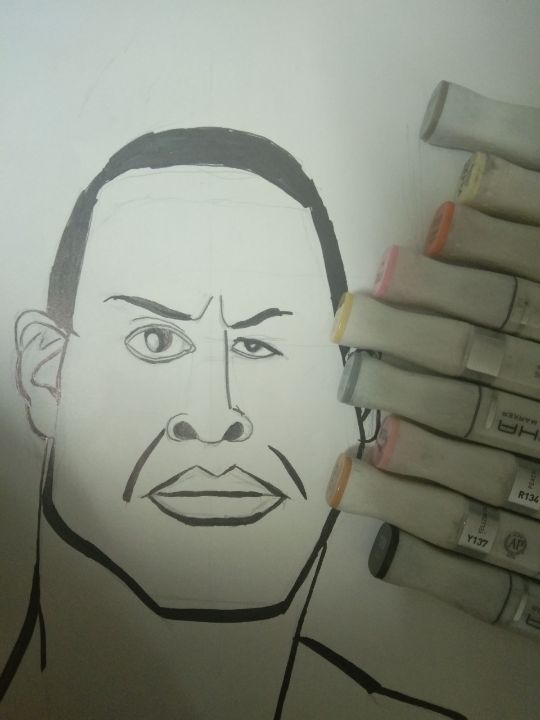 Art of the Day: "the rock legend". Buy at: ArtPal.com/hafiza_fiza92?…
