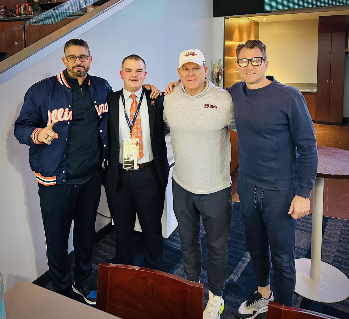 Justice Keene (@justicekeene1) on Twitter photo Great catching up with some familiar faces at the <a href="/IHSA_IL/">Illinois High School Association #IHSA</a> state tournament tonight! Best of luck to these guys in the NCAA tournament—Go Fighting #Illini! #EveryDayGuys 🏀 Great catching up with some familiar faces at the <a href="/IHSA_IL/">Illinois High School Association #IHSA</a> state tournament tonight! Best of luck to these guys in the NCAA tournament—Go Fighting #Illini! #EveryDayGuys 🏀