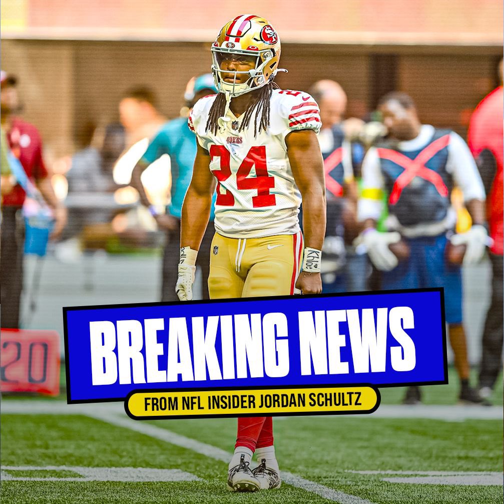 Schultz_Report's tweet photo. TRADE! The #49ers are trading RB Jordan Mason to the #Vikings.

Mason, 25, had nearly 800 yards rushing (5.2 YPC) and 3 TDs last season for San Francisco. https://t.co/GXeGh1B4Do