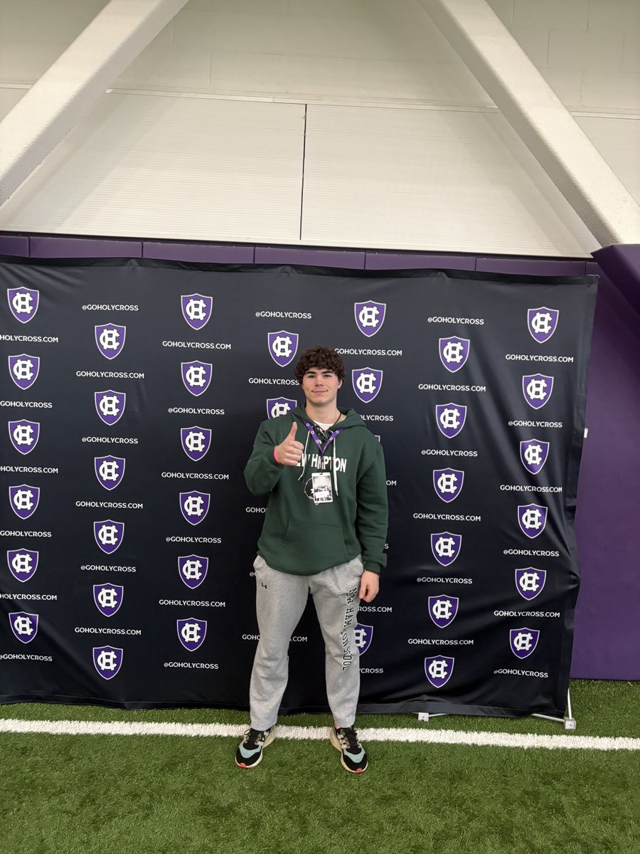 Seamus McIntyre 5⭐️ (@mcintyre_s12448) on Twitter photo Super appreciative to <a href="/CoachKHennessey/">Kevin Hennessey</a> and <a href="/CoachRobbat/">Bryan Robbat</a> for inviting me to <a href="/HCrossFB/">Holy Cross Football</a> junior day! Had a blast watching spring ball!!
<a href="/NewHamptonFB/">Football | New Hampton School</a> <a href="/gridiron55/">Ed Kiley</a> <a href="/tjillson21/">Tanner Jillson</a> Super appreciative to <a href="/CoachKHennessey/">Kevin Hennessey</a> and <a href="/CoachRobbat/">Bryan Robbat</a> for inviting me to <a href="/HCrossFB/">Holy Cross Football</a> junior day! Had a blast watching spring ball!!
<a href="/NewHamptonFB/">Football | New Hampton School</a> <a href="/gridiron55/">Ed Kiley</a> <a href="/tjillson21/">Tanner Jillson</a>