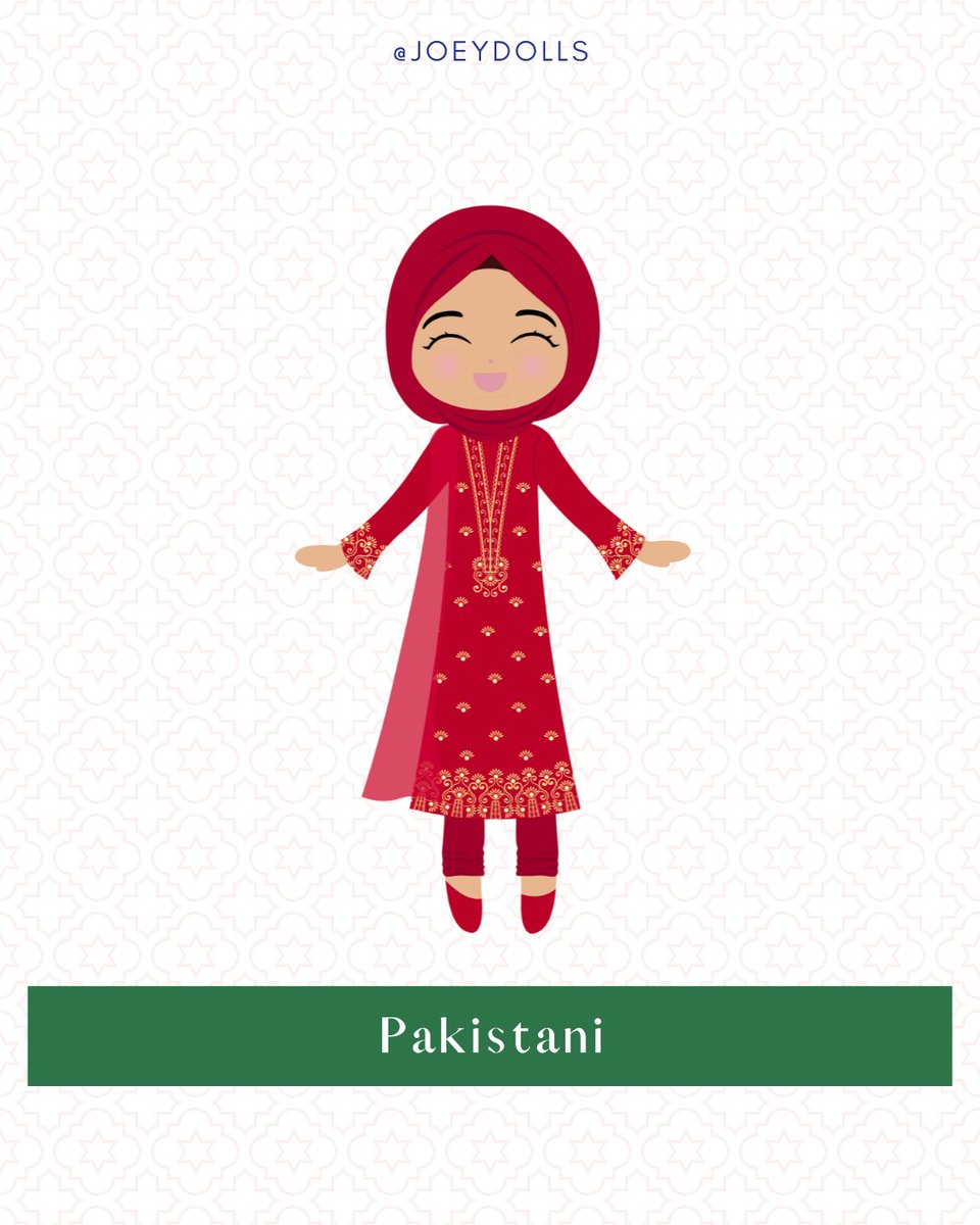 🌟 Sneak Peek! 🇵🇰 A Muslim Pakistani doll with a removable hijab—shown in red (strength) &amp; green (hope). 🧕🏽💖 But is this our next release? YOU decide! Join our VIP list &amp; vote in our upcoming poll! joeydolls.com/vip

#Joeydolls #PakistaniDoll #MuslimDoll #InclusiveToys