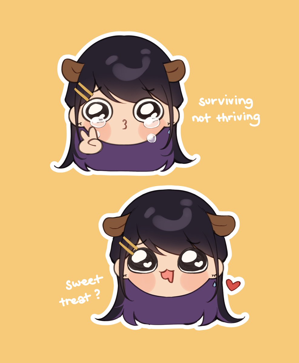 some stickers i made last year 🥹