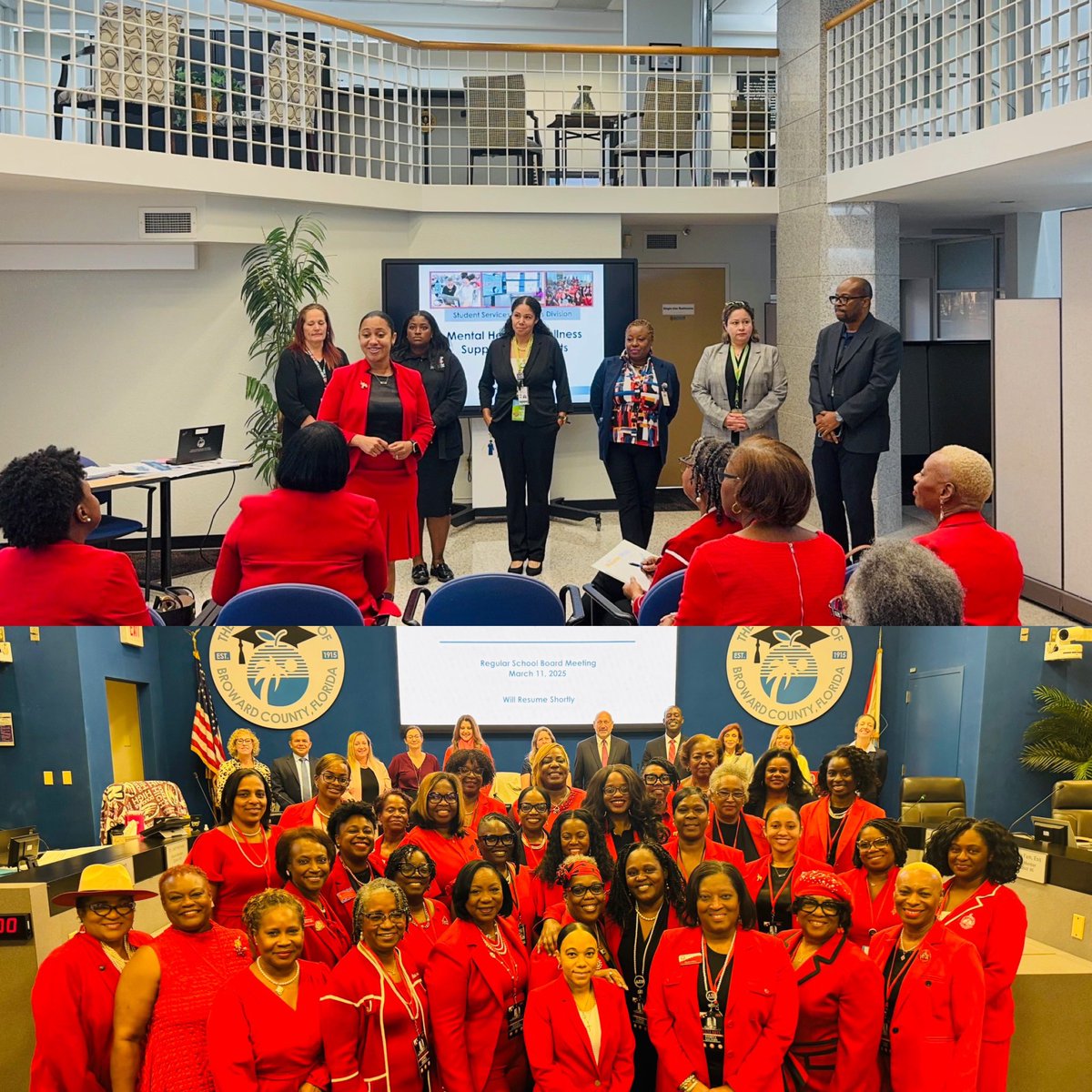Vernicca Wynter (@verniccawynter) on Twitter photo Honored to present this week about mental health at the 2025 Delta Days and the ongoing commitment to expand wellness in our community ❤️ 🐘🔺<a href="/BCPSMentalHelp/">BCPS Mental Health</a> Honored to present this week about mental health at the 2025 Delta Days and the ongoing commitment to expand wellness in our community ❤️ 🐘🔺<a href="/BCPSMentalHelp/">BCPS Mental Health</a>