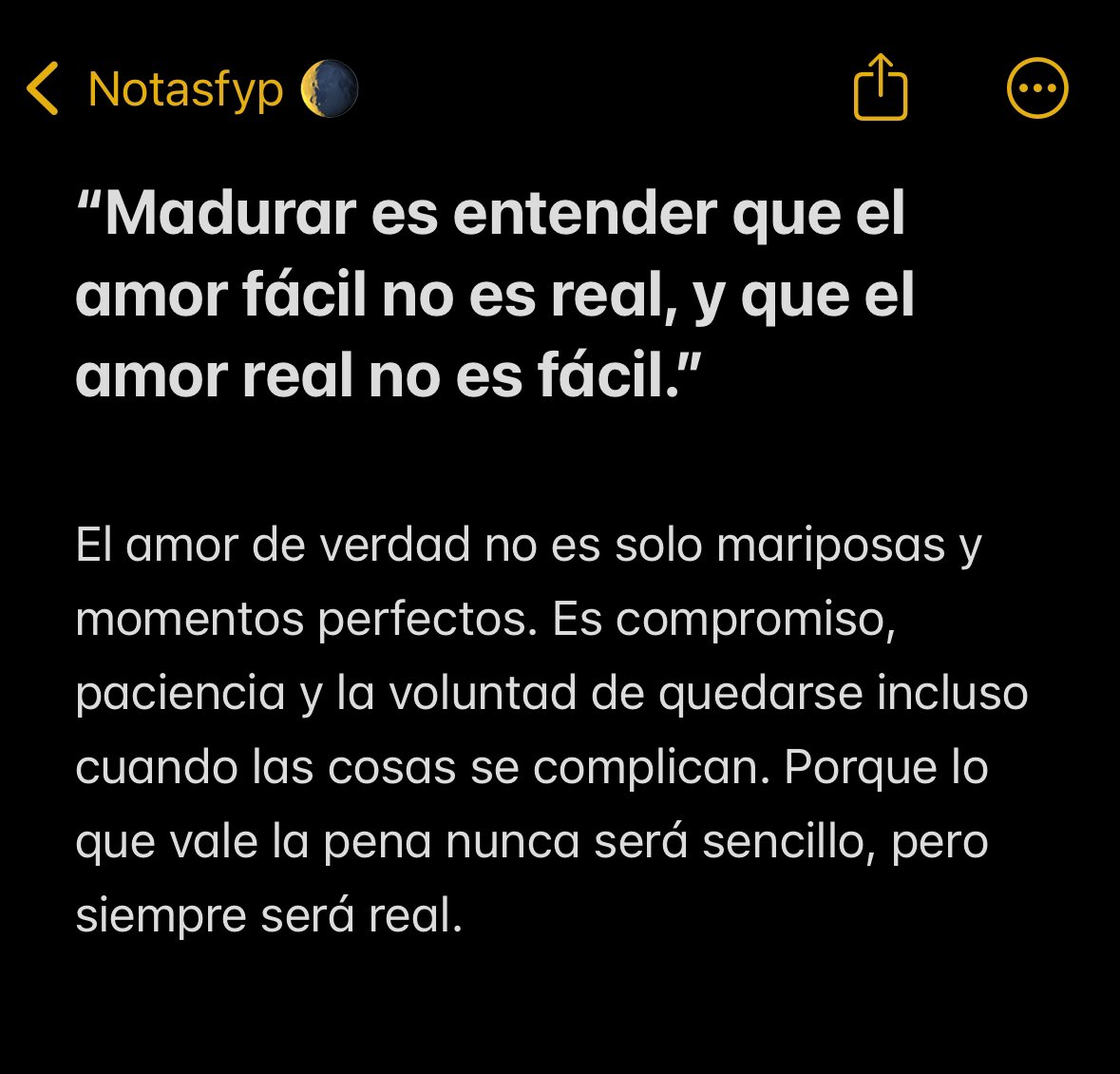 Notasfy's tweet image. El amor de verdad no eso solo mariposas..