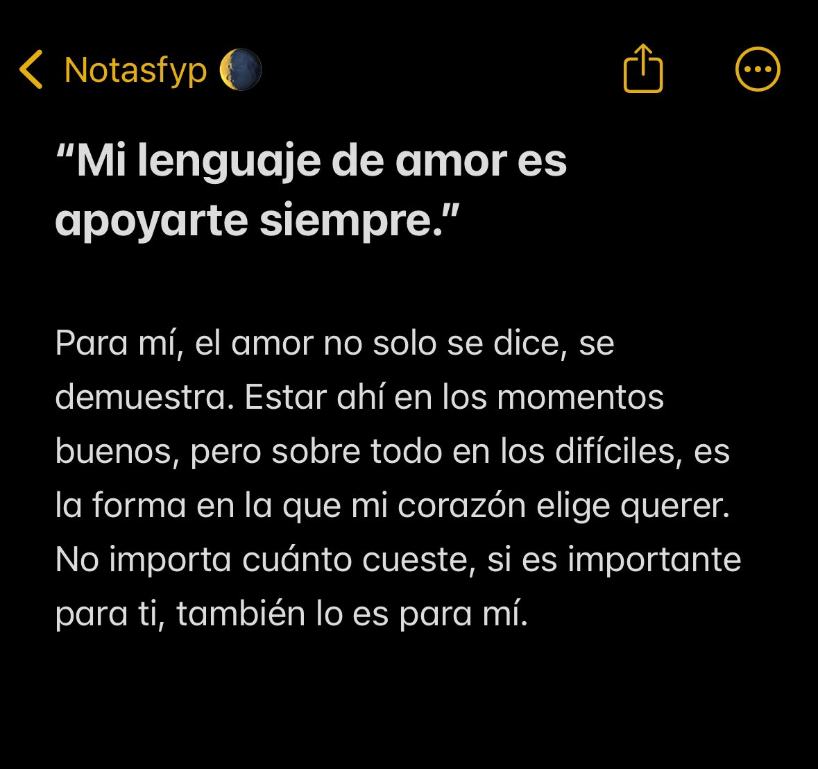 Notasfy's tweet image. El amor no solo se dice, se demuestra 🌻