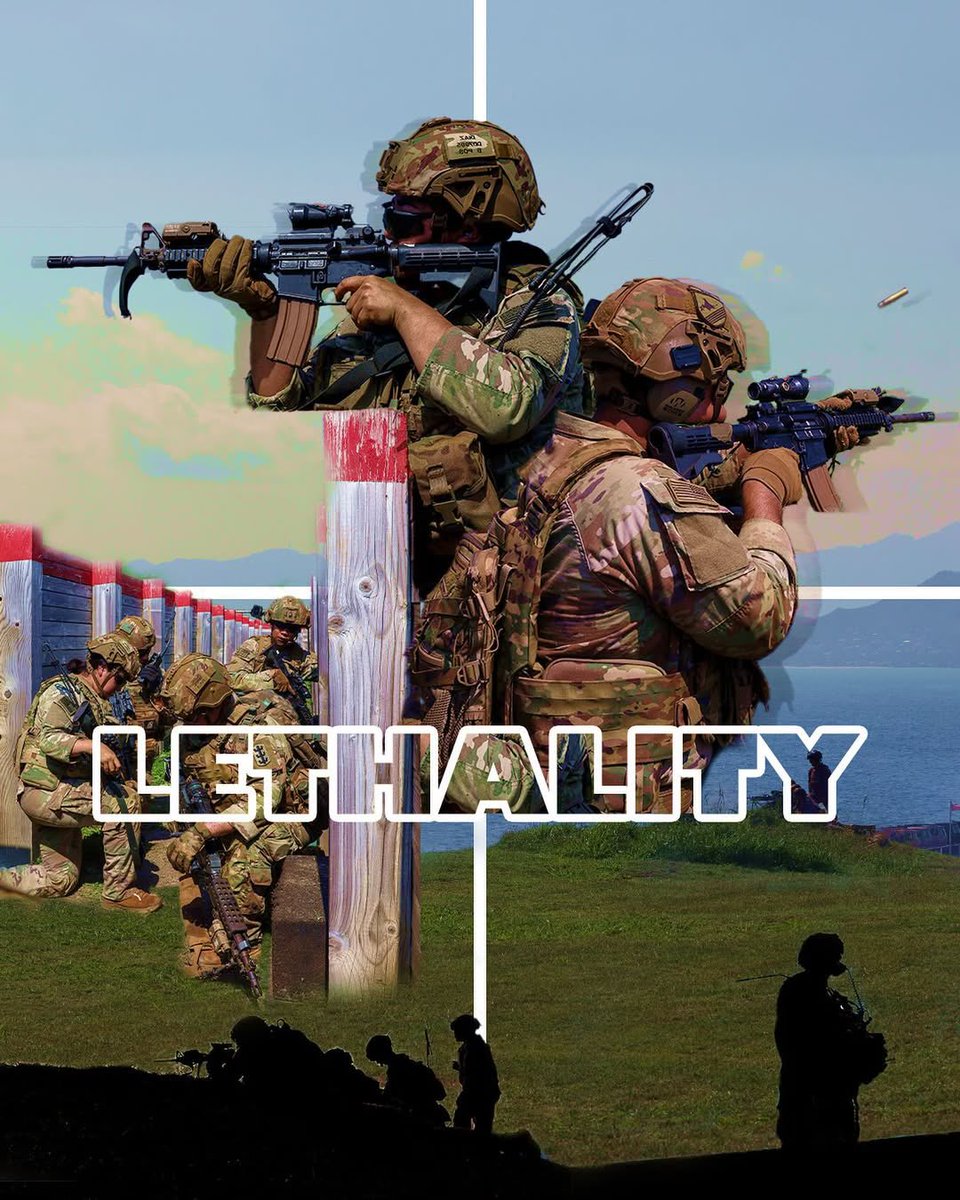 USARPAC's tweet image. In today&apos;s battlefield, being prepared enhances lethality, which in turn drives success.

#sustaintheforce #Readiness #ReadinessMatters #Lethality #apply