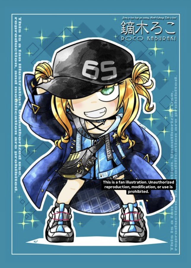 umin1597538's tweet image. ろこちゃん描きました✨🍕🎢✨　#らくがきろこ　#にじさんじ　#鏑木ろこ　#Vtuber