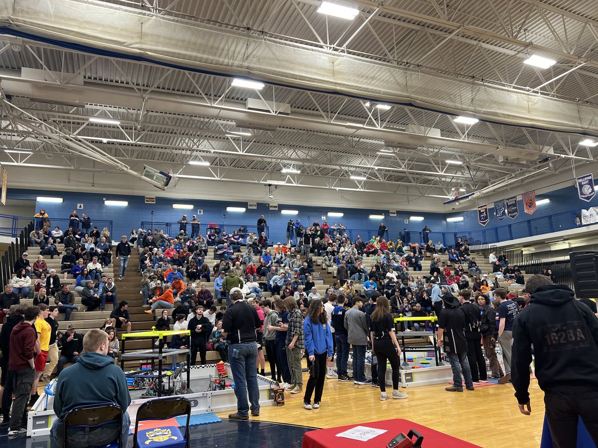 1064 Robotics (@ops_northrobot) on Twitter photo The stands are filling up as qualification rounds are winding up. Nebraska State V5 Robotics Championship <a href="/OPS_NorthHigh/">North High School</a> The stands are filling up as qualification rounds are winding up. Nebraska State V5 Robotics Championship <a href="/OPS_NorthHigh/">North High School</a>