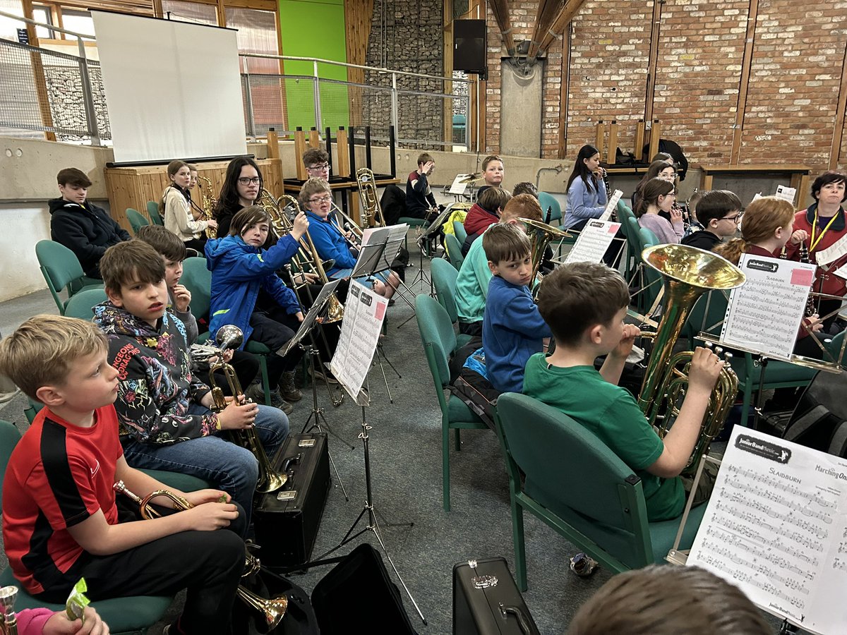 BarnsWindBands's tweet photo. Having so much fun at Band Camp this weekend @Kingswood_ @Barnsleymushub https://t.co/1nAcyYlJkq