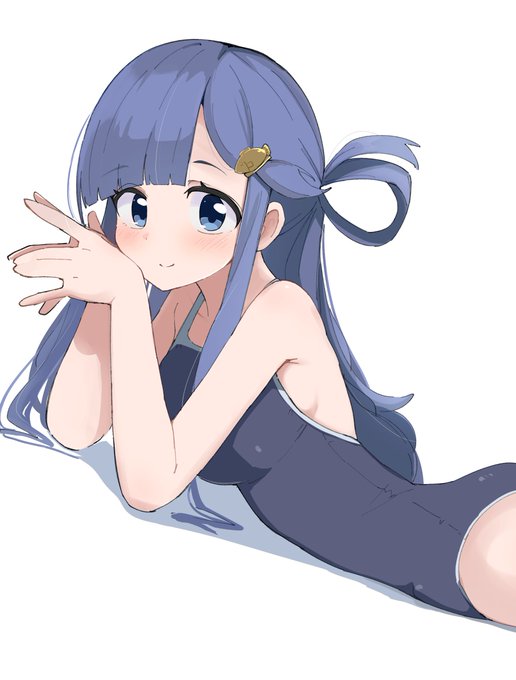 りはびりスク水七海ちゃん 