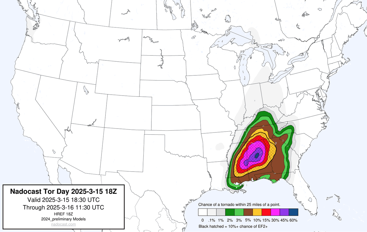 18Z Day Tornado Forecast (New New 2024_preliminary Models)