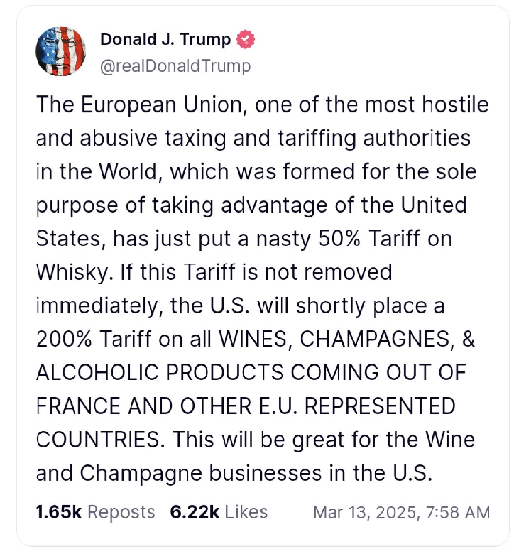 <a href="/atrupar/">Aaron Rupar</a> <a href="/AntiToxicPeople/">Spiro’s Ghost</a> "The dumbest trade war in history."
-- Wall Street Journal editorial board