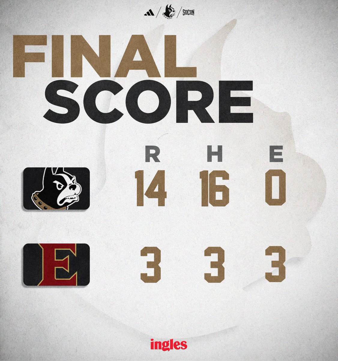 Wofford evens the series with a big Saturday victory!