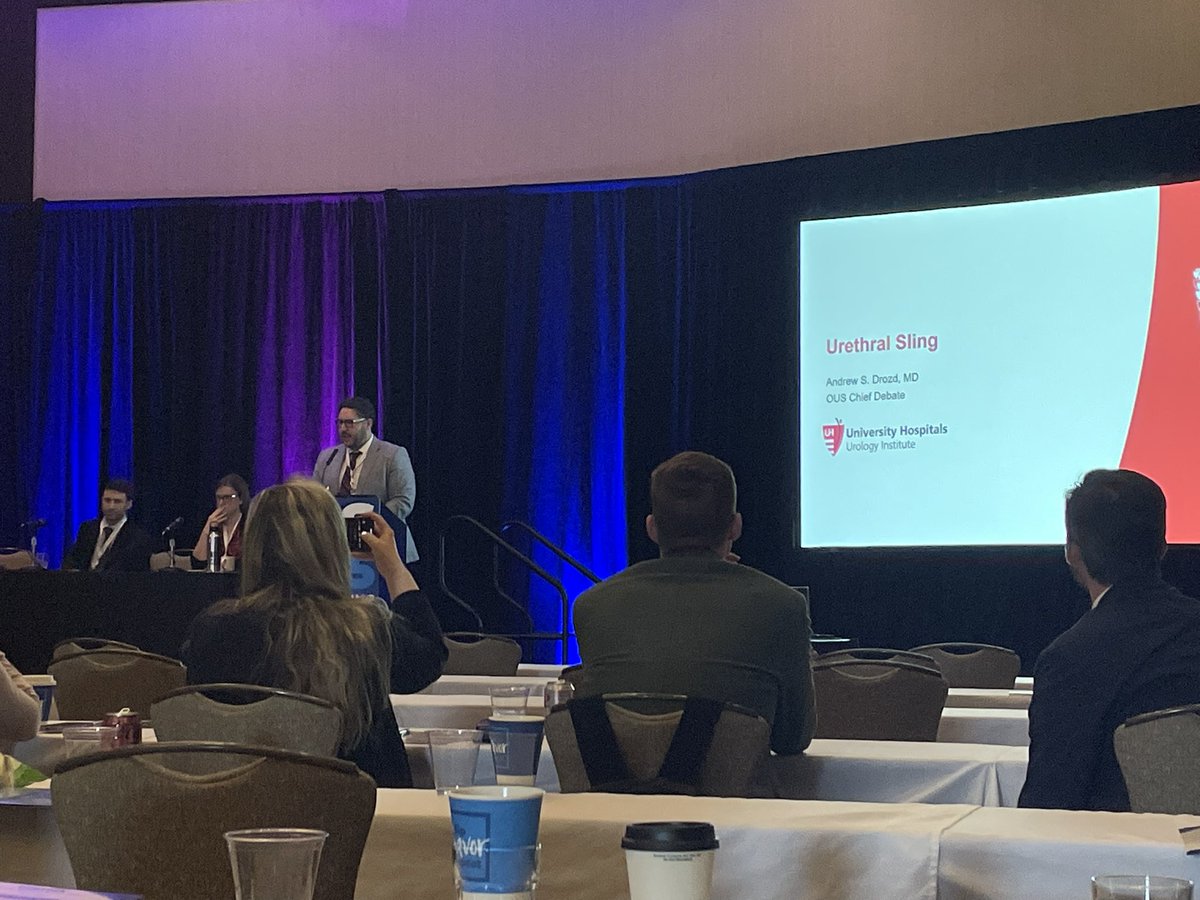 Matt DeMasi (@mattdemasi2) on Twitter photo <a href="/adrozdMD/">Andrew Drozd, MD</a> representing <a href="/CaseUrology/">University Hospitals Urology Institute</a> with a big win at the Chief Debate! #OUS2025 <a href="/adrozdMD/">Andrew Drozd, MD</a> representing <a href="/CaseUrology/">University Hospitals Urology Institute</a> with a big win at the Chief Debate! #OUS2025