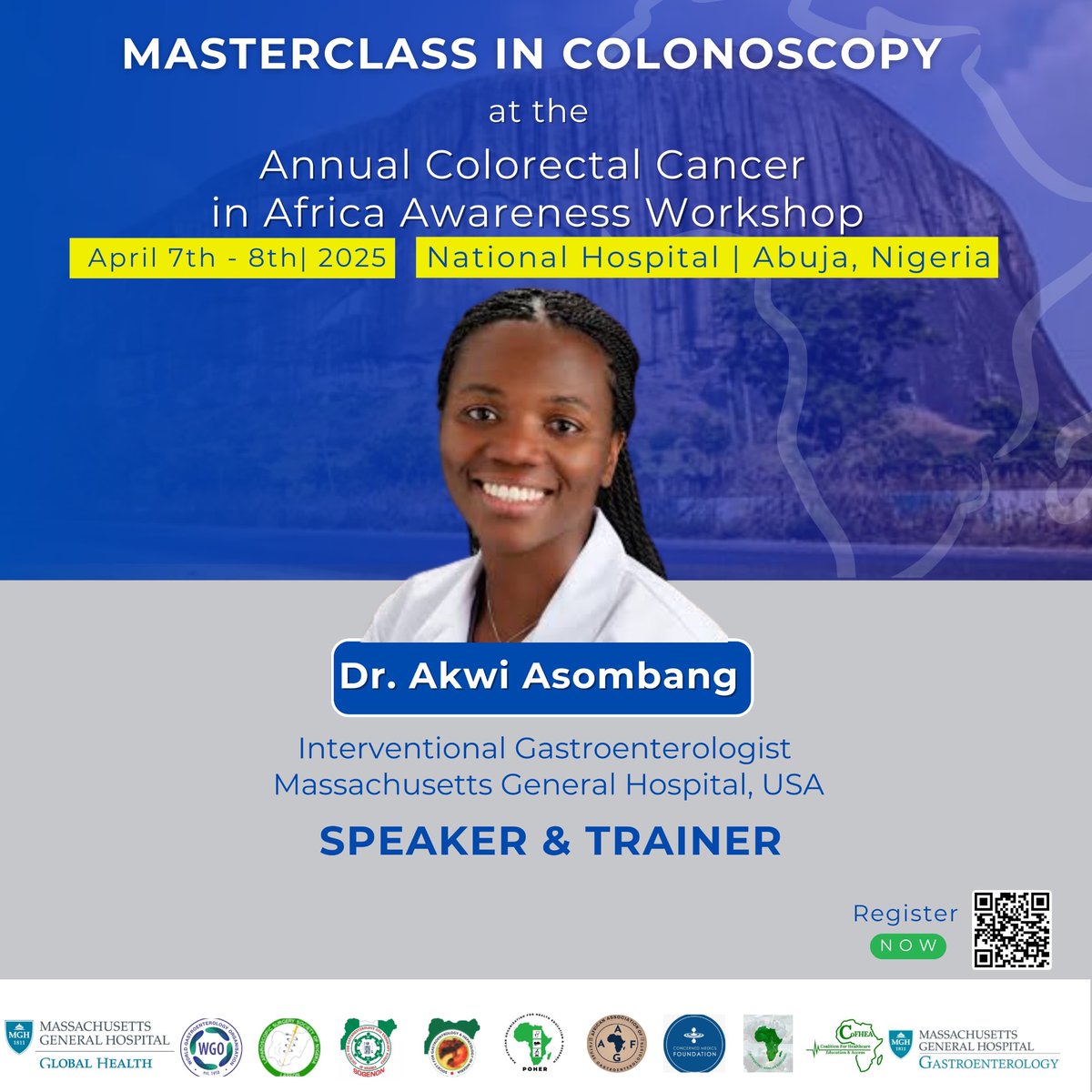 POHER (@poher_ngo) on Twitter photo We are partners with multiple organizations to host the annual colorectal cancer in Africa symposium.
📌📌
cpd.partners.org/content/5th-an…
MEET OUR FACULTY <a href="/AkwiAsombangMD/">Akwi Asombang MD MPH</a>
#ColorectalCancerAwarenessMonth
#GITwitter We are partners with multiple organizations to host the annual colorectal cancer in Africa symposium.
📌📌
cpd.partners.org/content/5th-an…
MEET OUR FACULTY <a href="/AkwiAsombangMD/">Akwi Asombang MD MPH</a>
#ColorectalCancerAwarenessMonth
#GITwitter