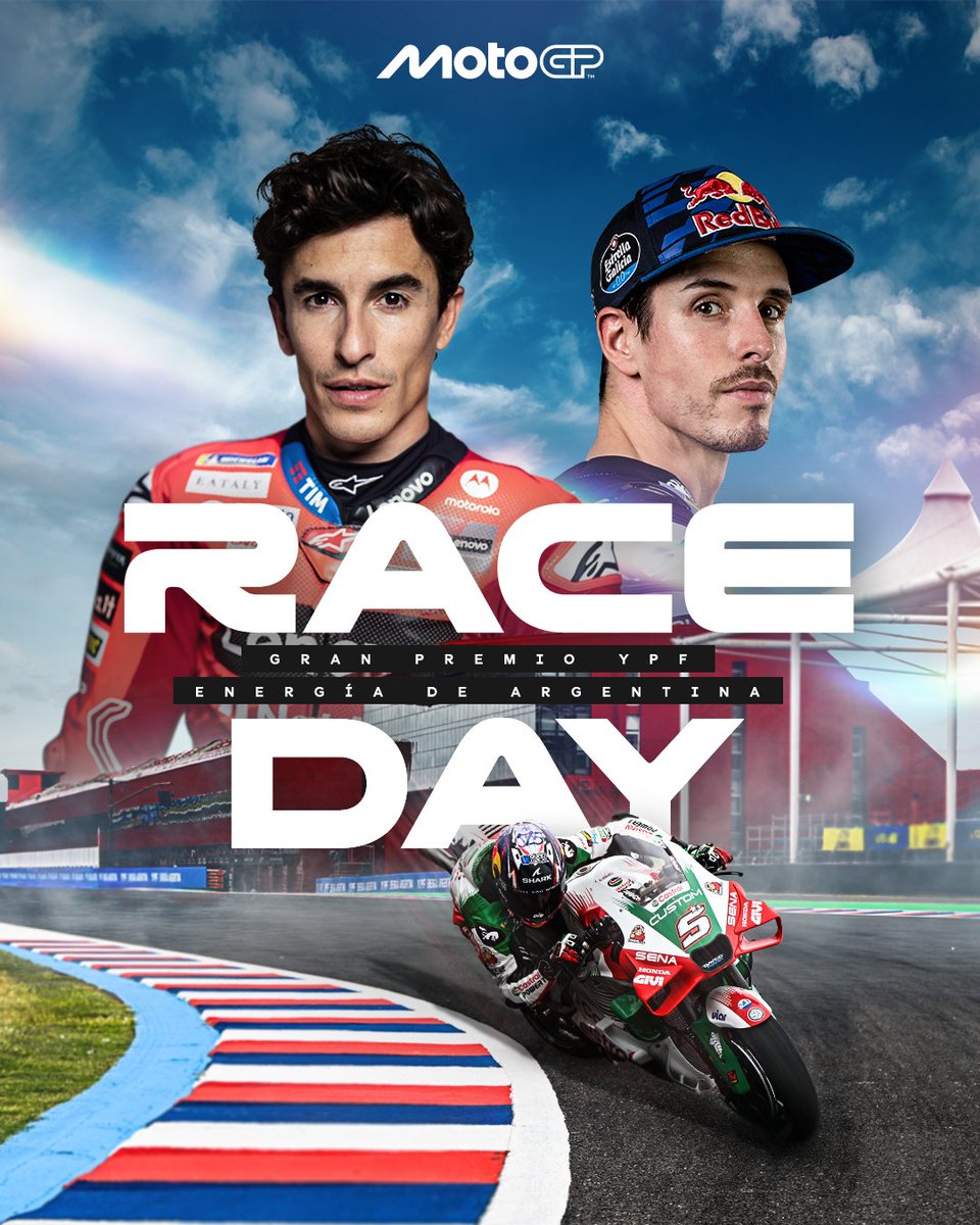 MotoGP's tweet photo. Who's ready for a Termas tango? 💃

#ArgentinaGP 🇦🇷 https://t.co/alpTxZ7938