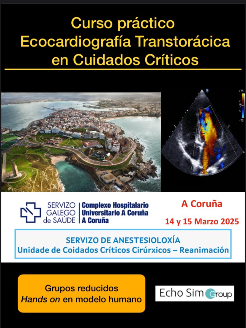 Servicio de Anestesiología y Reanimación - CHUAC tweet media