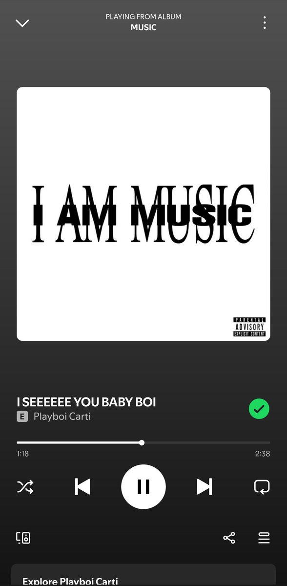 Thank you for giving us this masterpiece carti