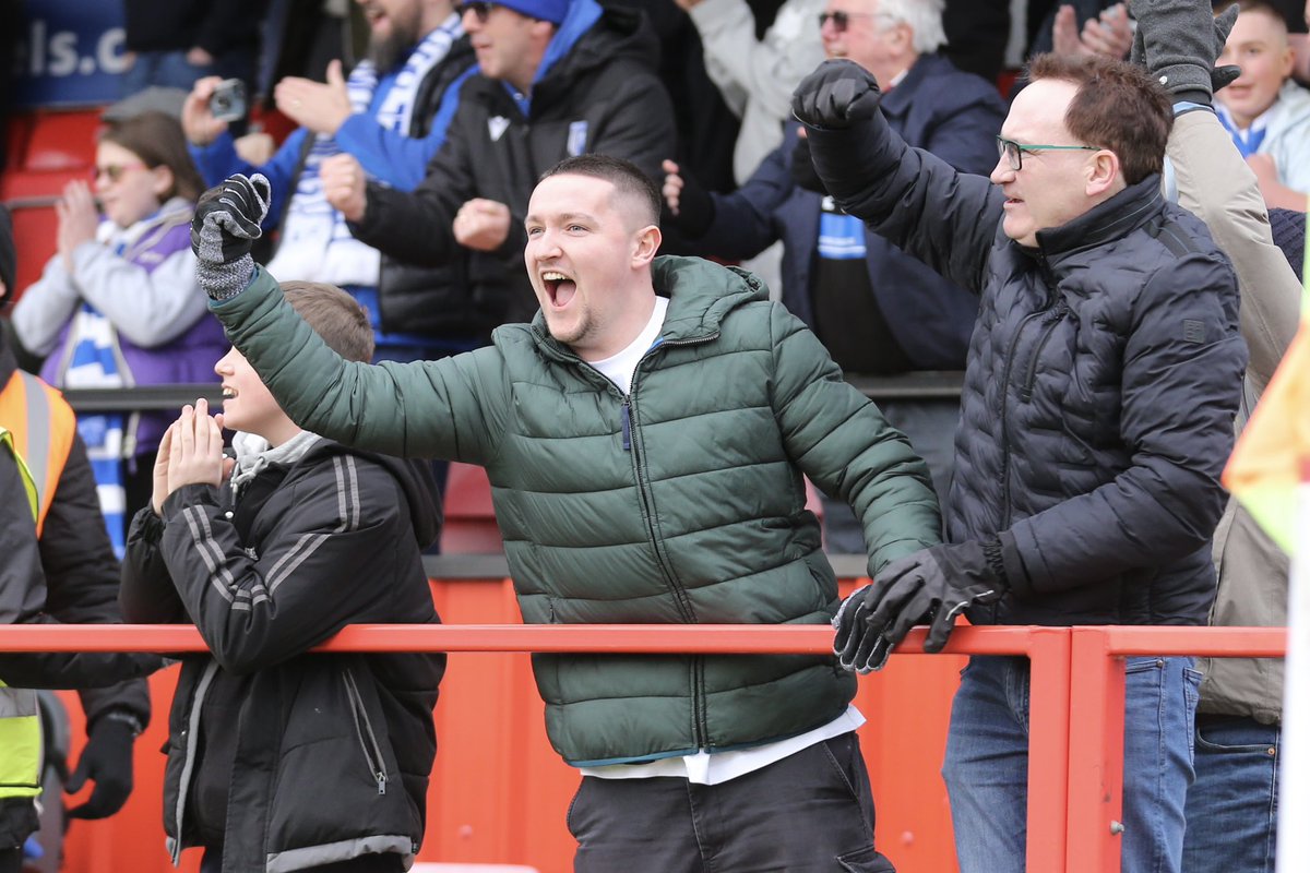 TheGillsFC's tweet image. 3️⃣5️⃣1️⃣ visiting fans were in attendance at the Wham Stadium today. We thank you for your fantastic support 💙

#Gills