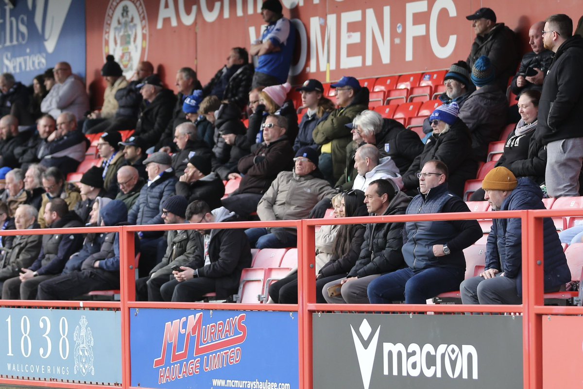 TheGillsFC's tweet image. 3️⃣5️⃣1️⃣ visiting fans were in attendance at the Wham Stadium today. We thank you for your fantastic support 💙

#Gills
