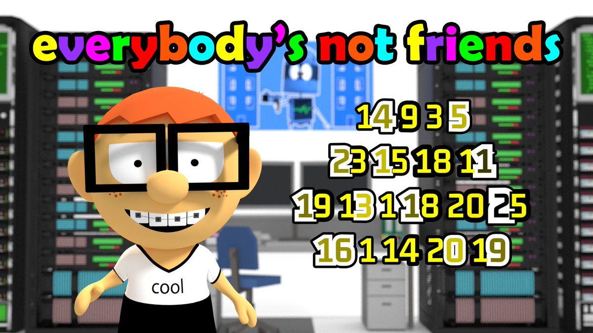 everybody's not friends (@everybdyfriends) on Twitter photo How smart are you? π€
Decode the secret message in our latest u-tube video & WIN:
πΌοΈ 12βx12β Canvas Print of Nerd π ENF #9
π¨ 1/1 Framed Digital NFT (Nifty Island)
π‘ Clues are hidden in the video! First to comment the correct answer wins! π #BrainTeaser #HiddenClue #WinArt π How smart are you? π€
Decode the secret message in our latest u-tube video & WIN:
πΌοΈ 12βx12β Canvas Print of Nerd π ENF #9
π¨ 1/1 Framed Digital NFT (Nifty Island)
π‘ Clues are hidden in the video! First to comment the correct answer wins! π #BrainTeaser #HiddenClue #WinArt π