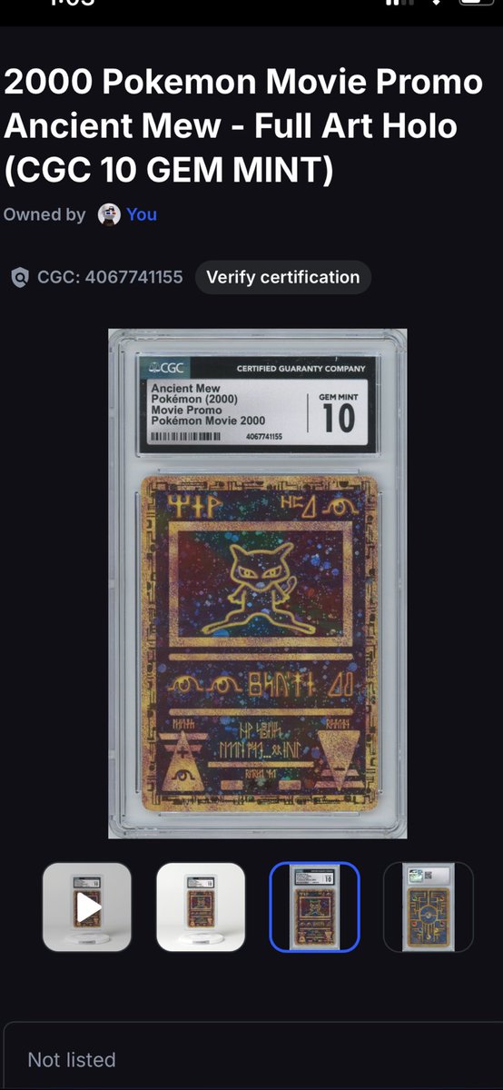 BANG! BANG! BANG! BANG! 
<a href="/Courtyard_io/">Courtyard.io</a> 

Umbreon- Master pack
Charizard- Master pack
Pikachu- Master pack
Ancient Mew- Pro pack 

Vending machines are a gamble but oh so much fun when a banger is pulled. 💯

NFA.