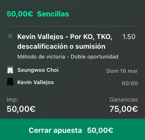 The_Oddsmen's tweet photo. LLevamos este apueston para esta noche. Kevin vallejos 14 victorias, 10 por knockout ๐ฅ๐ฅ
#ufc #mma #boxing #fight #bjj #kickboxing #workout #fitness #fighter #k1 #fit #boxinglife #boxingforlife #muaythai #spain #BET #apueston #VETTORIVSDOLIDZE2 https://t.co/vNZaBklxiB
