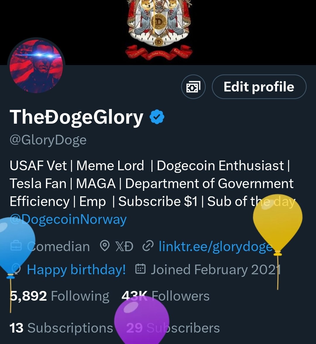 TheÐogeGlory tweet media