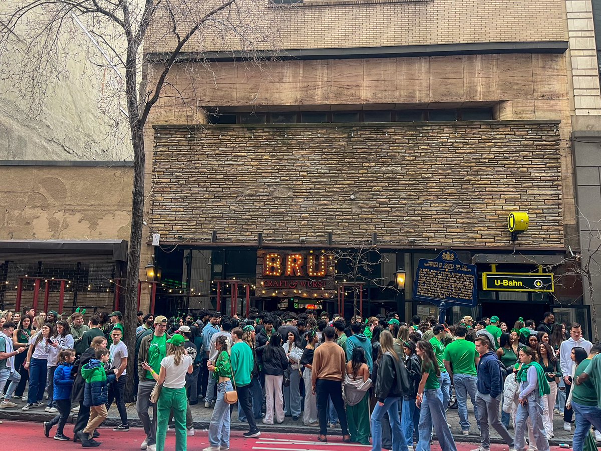 St. Patrick’s Day weekend in Philly is going exactly as planned.