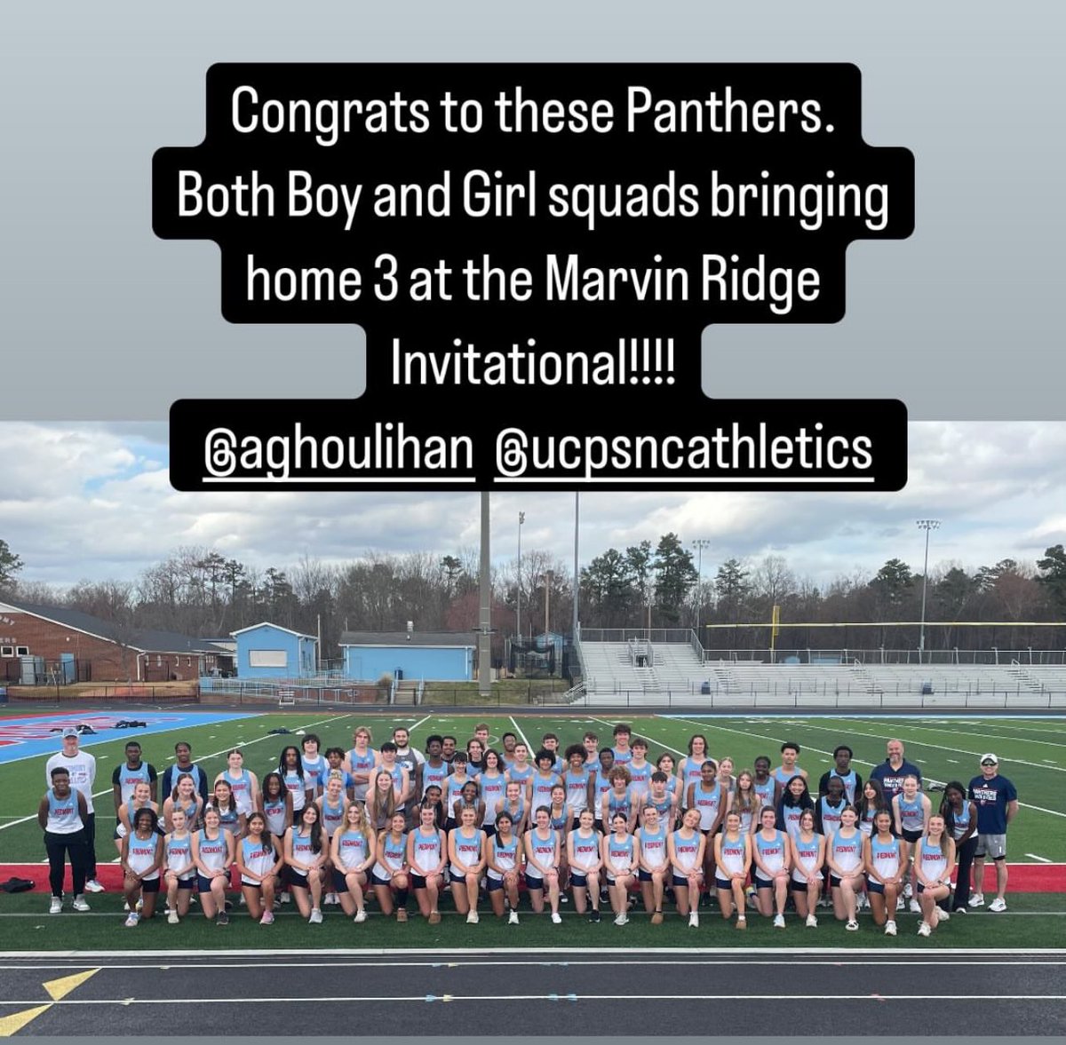 ⁦<a href="/AGHoulihan/">Andrew G. Houlihan</a>⁩ ⁦<a href="/UCPSNC/">Union County Public Schools</a>⁩ ⁦<a href="/UCPSNCAthletics/">UCPS NC Athletics</a>⁩ ⁦<a href="/PiedmontHSNC/">Piedmont High School</a>⁩ ⁦<a href="/piedmontHighBC/">Piedmont High Athletic Booster Club</a>⁩ ⁦<a href="/PiedmontHighATC/">PHS AthleticTraining</a>⁩ ⁦<a href="/DylanStamey_PHS/">Dylan Stamey</a>⁩