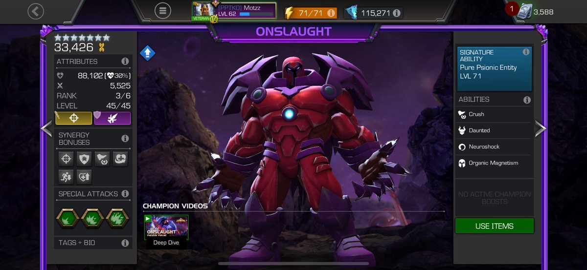 Motzz_MCOC's tweet photo. Finished The Ordeal and ready for my second R4! 🙌🏻

I’ve narrowed it down and I’m mostly torn between: Kushala, Onslaught, Medusa, and Serpent (unduped).

Let me know what you think! 🙏🏻
@MarvelChampions @MrRichTheMan @karatemike415 @SlaysGods https://t.co/IDp5sZuOmA