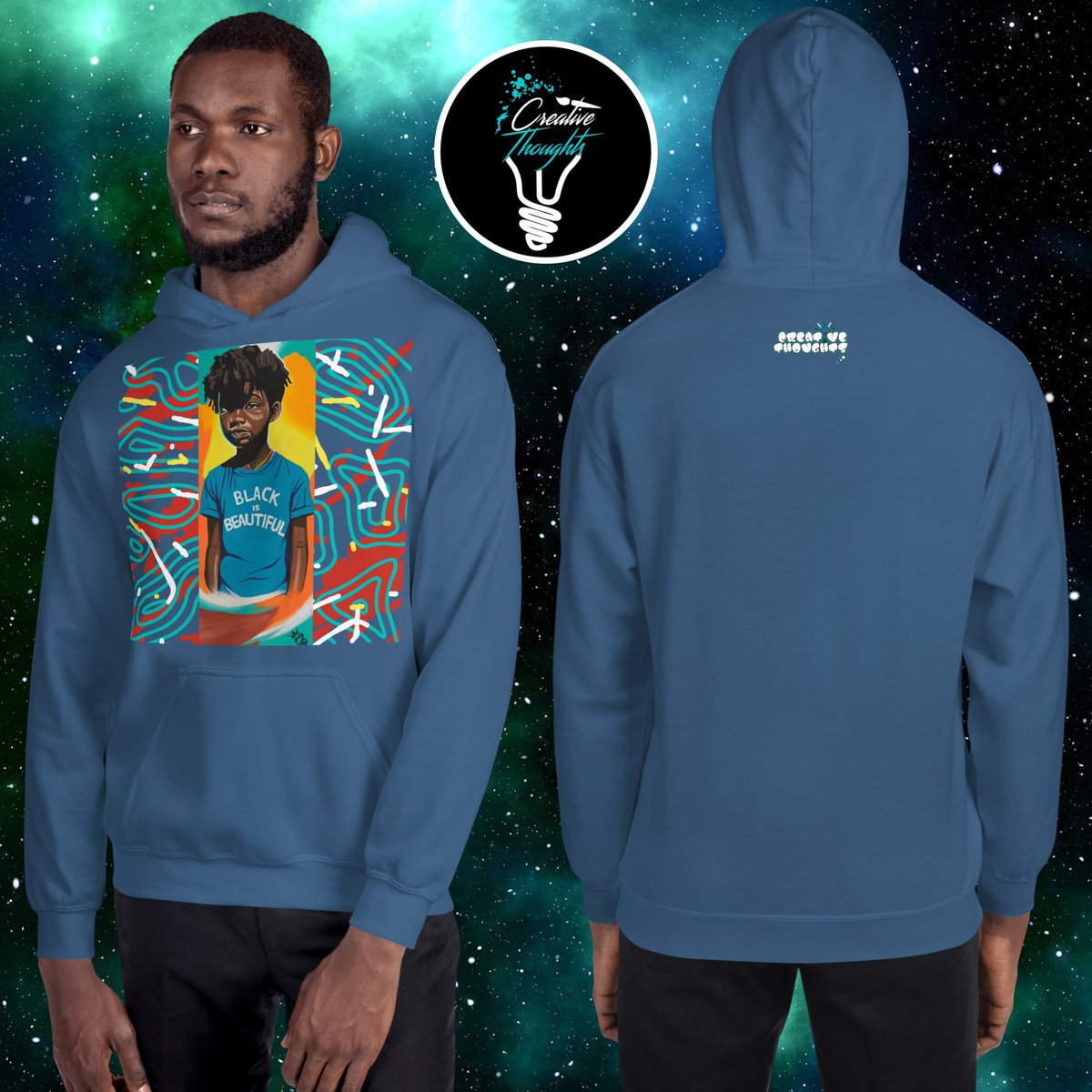 CTDPHILLY's tweet photo. Art you can wear vs. art you can frame—why not both? 👀✨ Which one’s calling your name?
🖼️ ‘Black is Beautiful’ Canvas Print
👕 ‘Black is Beautiful’ Hoodie
Explore & collect your faves at https://t.co/p61Hy2Jv5I #CreativeThoughts #WearableArt #CollectTheVibes https://t.co/KfDeGh1Dn5