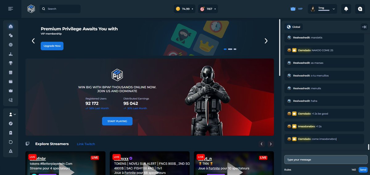 Biggest Tkns site and fastest growing!

$50 Giveaway - 10 winners  
($5 each) on site   

- Follow us 
- Like &amp; Retweet  
- Tag 2 friends and write your site username

(1/2)