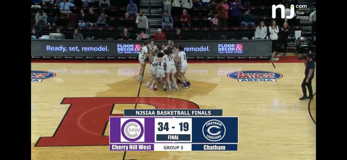 E J 🏀 (@ejayarrow) on Twitter photo Congrats to <a href="/CherryHillWest/">Cherry Hill West</a> on winning the Group 3 State Chip 🏆
The first-ever for the girls’ program! 👏🏼 Congrats to <a href="/CherryHillWest/">Cherry Hill West</a> on winning the Group 3 State Chip 🏆
The first-ever for the girls’ program! 👏🏼