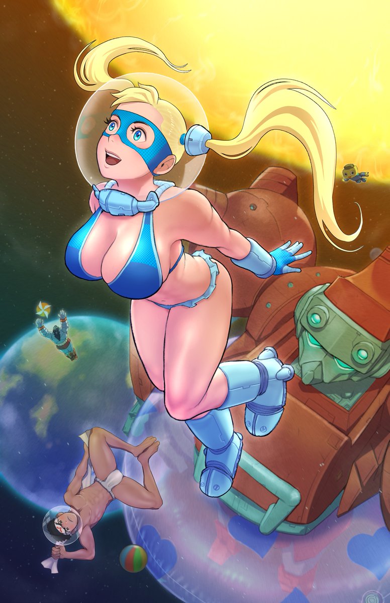 レインボー・ミカ 「Happy Birthday R Mika! 」|Quasimodoxのイラスト