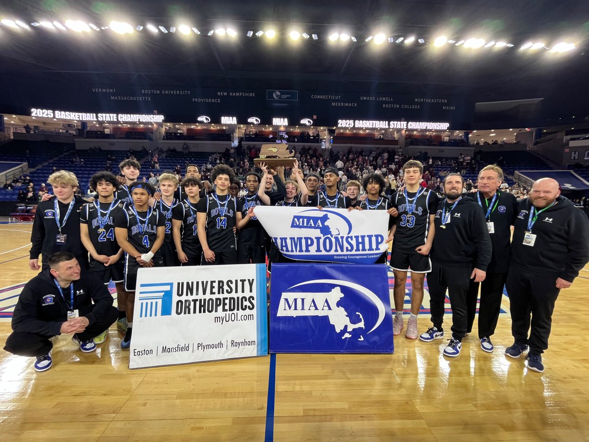 MIAA (@miaa033) on Twitter photo Congratulations to the 2025 MIAA Boys Basketball Division 4 state champion: Georgetown High School <a href="/GMHS_Royals/">Georgetown Royals Athletics</a> Congratulations to the 2025 MIAA Boys Basketball Division 4 state champion: Georgetown High School <a href="/GMHS_Royals/">Georgetown Royals Athletics</a>
