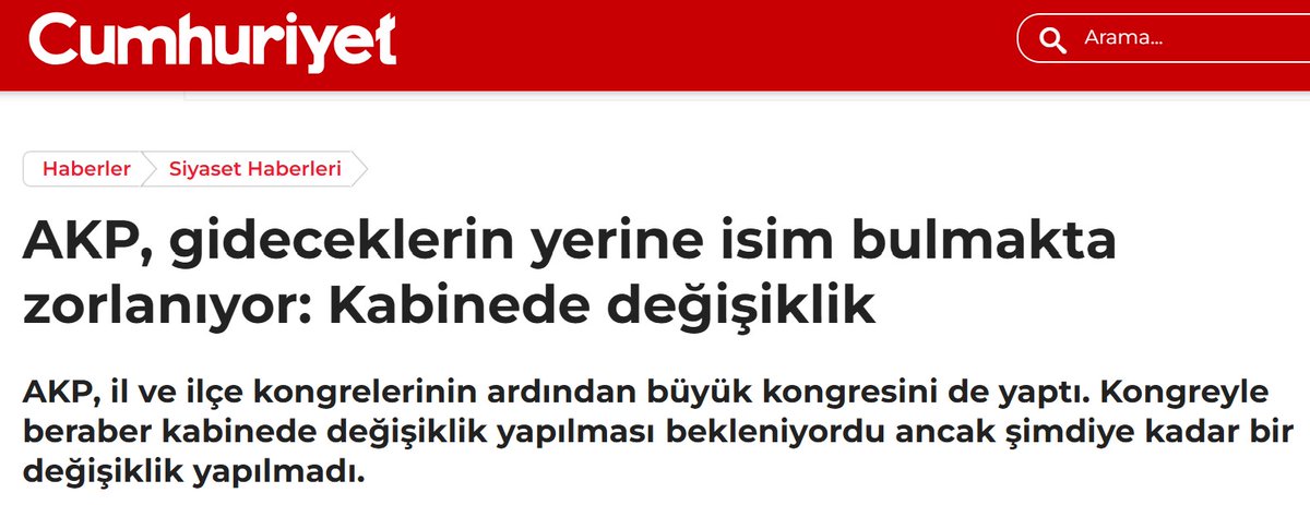 Haber başlığı vs. haberin içeriği. Bu artık clickbait falan değil. Bunun adı nitelikli dolandırıcılık. Yalanla click alarak çıkar sağlamak. #Cumhuriyet gazetesi olduğu için özellikle paylaşmıyorum, o denk geldi şimdi. Türk basınının çoğu bu halde.
