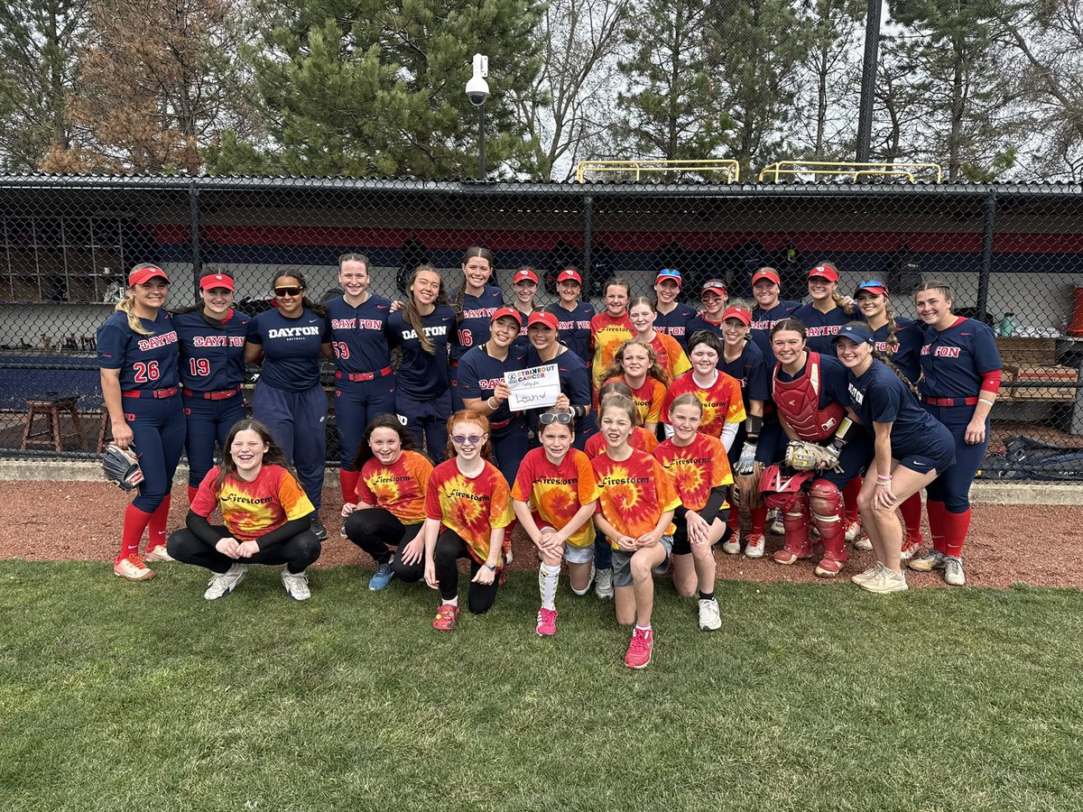 Dayton Softball (@flyersoftball) on Twitter photo Special shoutout to Firestorm Fastpitch who helped us celebrate <a href="/NFCAorg/">National Fastpitch Coaches Association</a> Strike Out Cancer weekend!! #PlayForLeah Special shoutout to Firestorm Fastpitch who helped us celebrate <a href="/NFCAorg/">National Fastpitch Coaches Association</a> Strike Out Cancer weekend!! #PlayForLeah