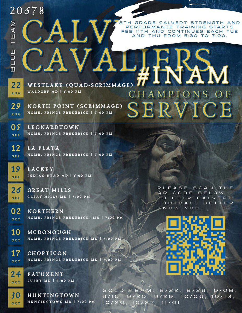 Calvert Football (@calvertfootball) on Twitter photo 